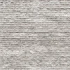 Grey flexible stone veneer featuring a horizontal ridged texture, ideal for adding a modern, rugged aesthetic to any interior wall or decorative panel.