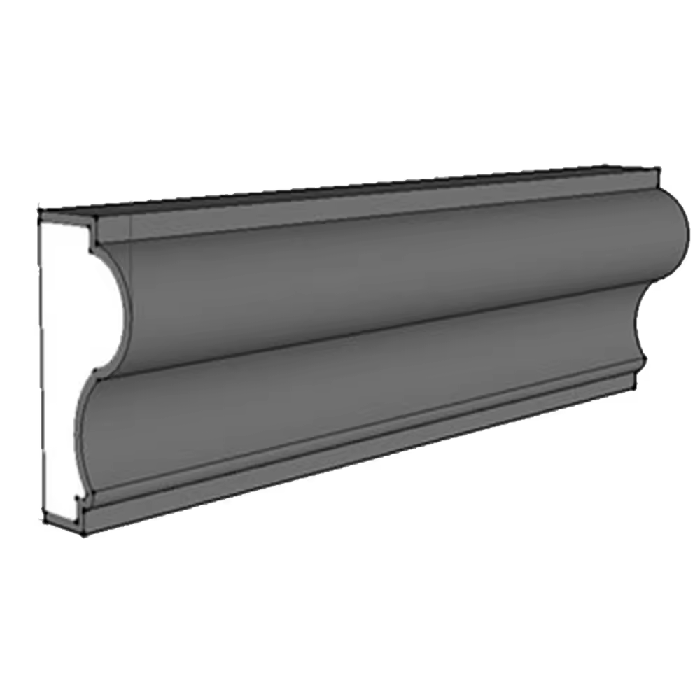 Window and door framing with EPS moulding