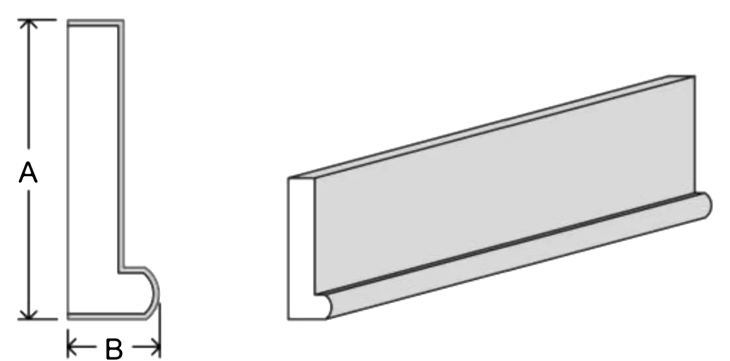 Dentil fascia DF4 EPS moulding profile