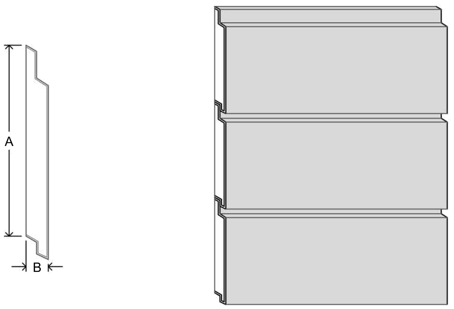 pa3-1215 wall panel EPS profile, panel